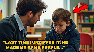 Little Boy Refused to Take Off His Jacket—Then the Counselor Unzipped It and Froze in Shock