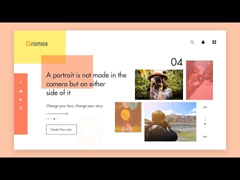 Web Design In Adobe XD | How To Make Website UI Design Using Adobe XD