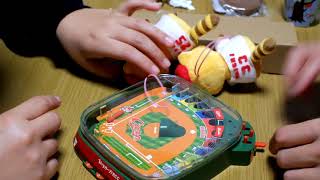 野球盤jrズムスタver.二人で遊んでみた！実況