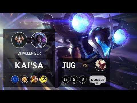 Kai'Sa Jungle vs Lee Sin - EUW Challenger Patch 9.24