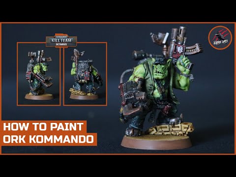 HOW TO PAINT ORK KOMMANDO - Quick Easy Contrast Techniques - Kill Team Octarius Warhammer 40k Orks
