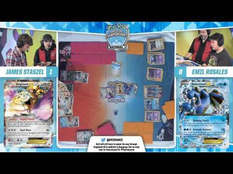 Pokemon TCG 2015 USA National Senior TOP 4 James Staszel vs Emil Rosales