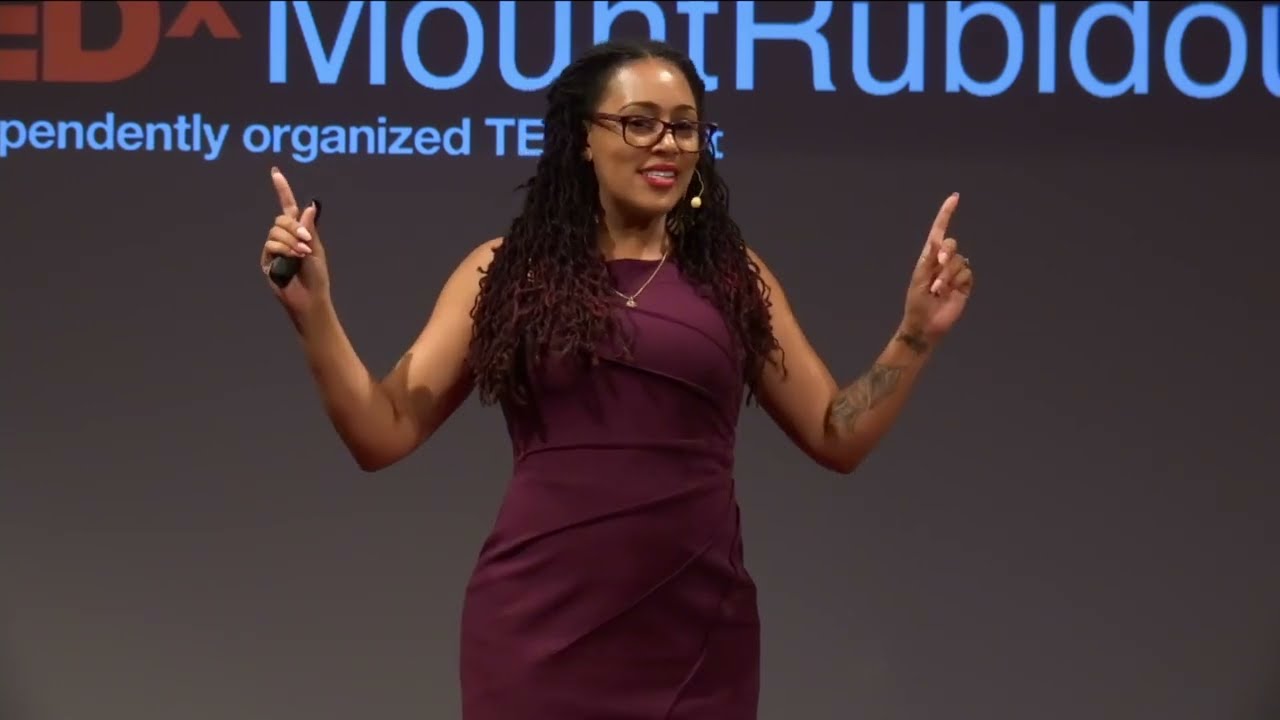 Natasha Ickes-Saman on stage
