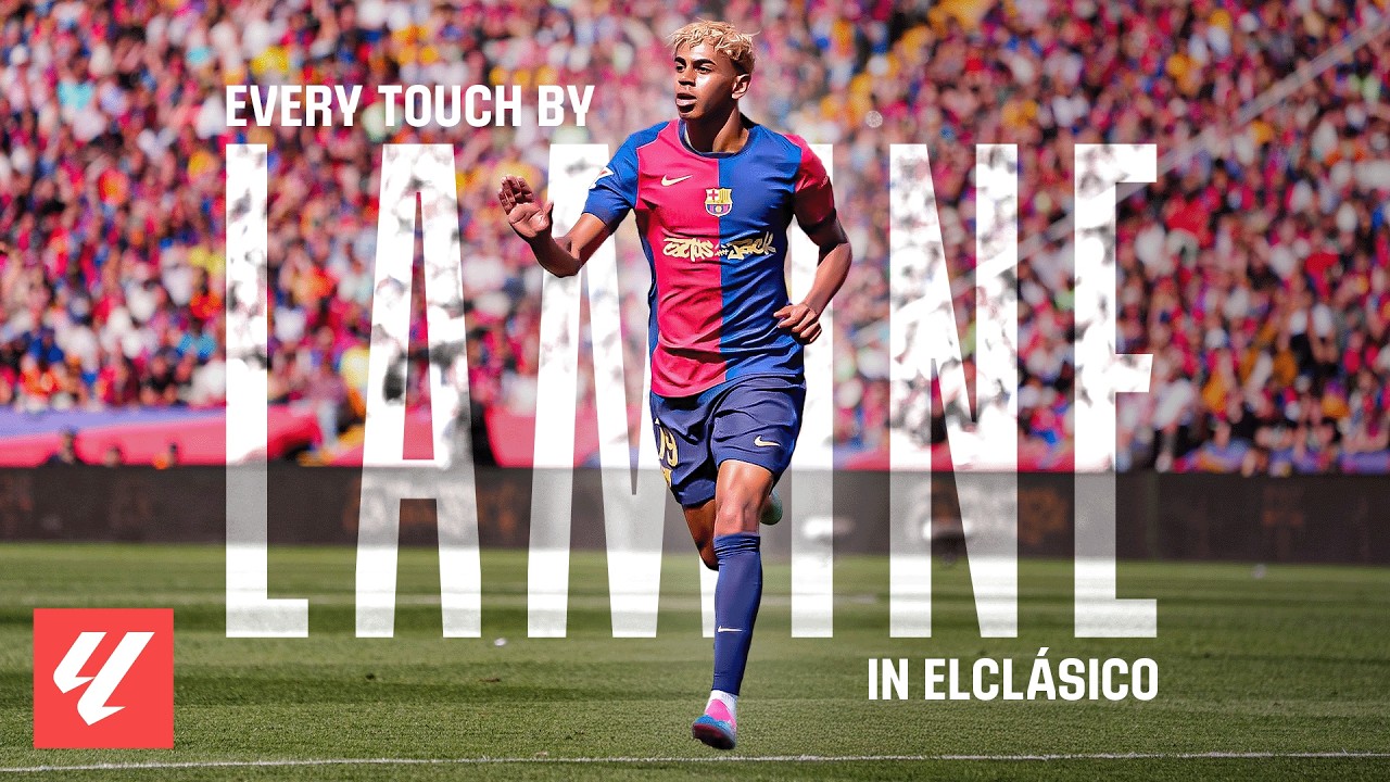 LAMINE YAMAL vs REAL MADRID | Todas sus ACCIONES en ELCLÁSICO 🔥