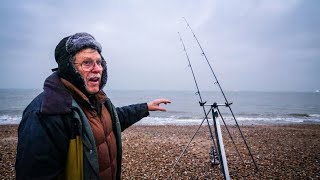 ALONE: Night Fishing on the Beach