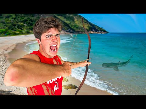 SOBREVIVI 48 HORAS NA PRAIA DESERTA