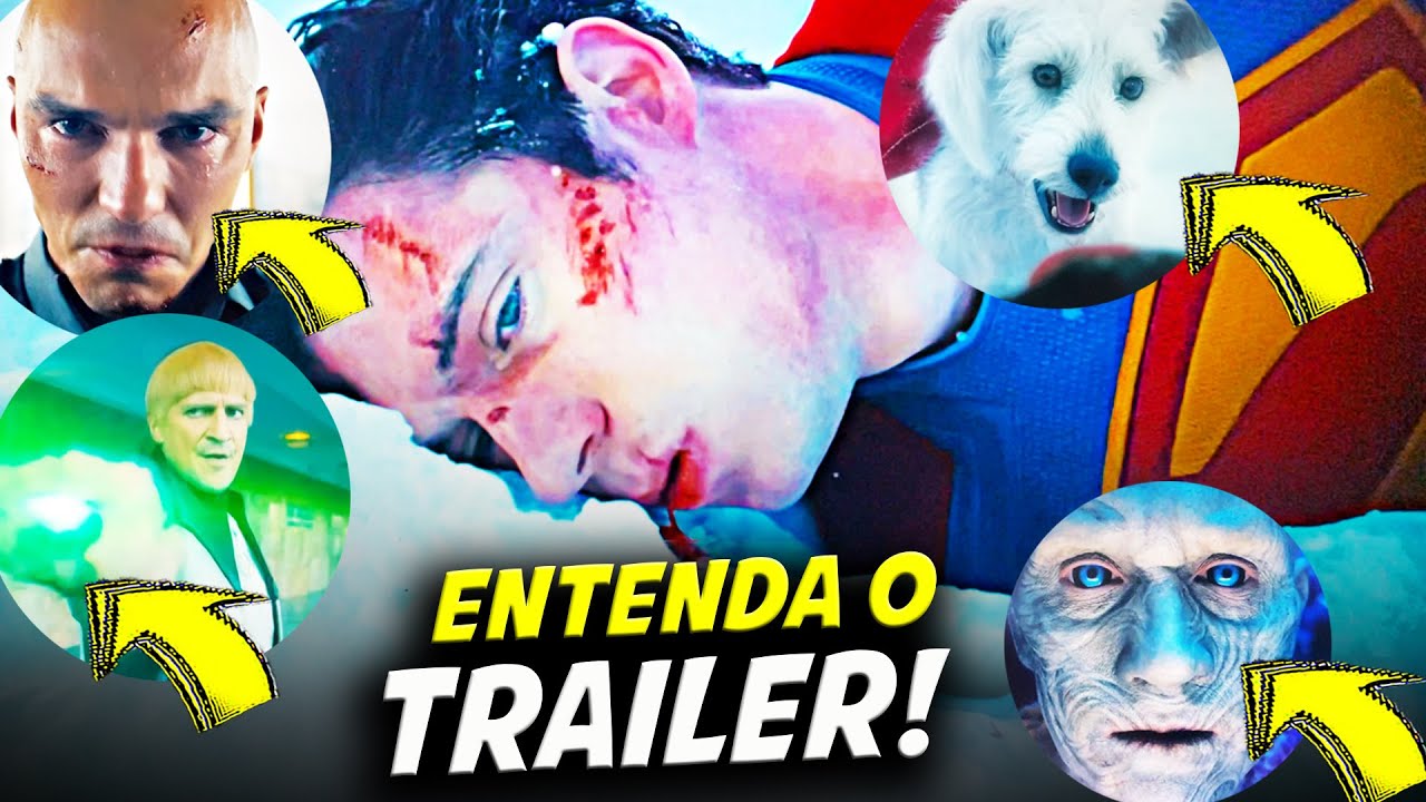 TRAILER SUPERMAN 2025: ANÁLISE FRAME A FRAME | DC STUDIOS, JAMES GUNN
