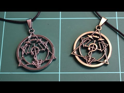 Fullmetal Alchemist Symbol Necklaces Two Versions