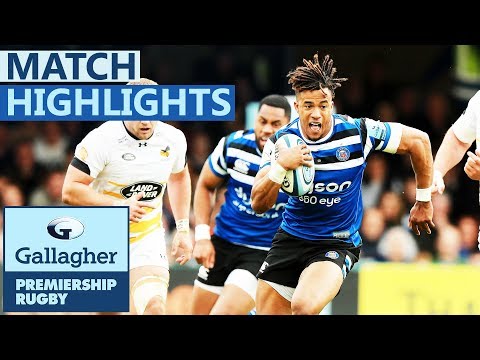 Bath 29-17 Wasps | Bath Secure Vital Bonus Point | Gallagher Premiership - Highlights