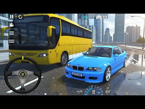 Car Parking 3D: Blue Car Driving Simulator