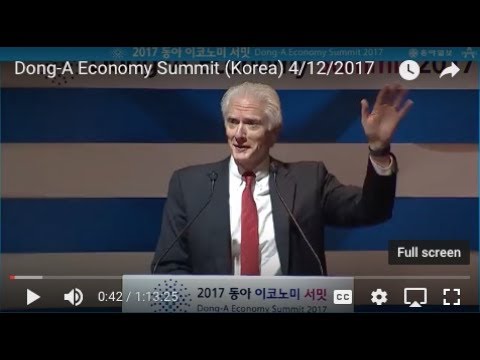 Jerry Kaplan |    0:29 / 1:13:25  Dong-A Economy Summit (Korea) 4/12/2017