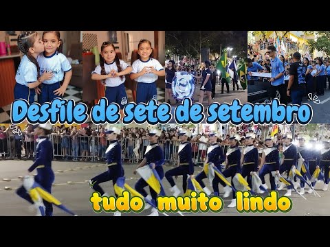 Desfile cívico em Bom jardim PE 07 de setembro minhas filhas também foram desfilar tudo muito lindo 