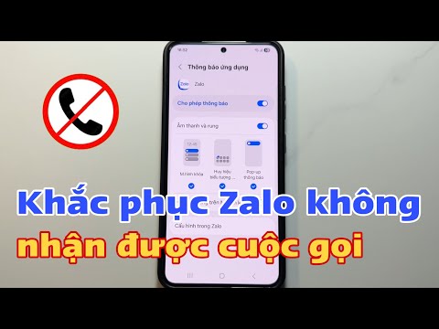 How to fix Zalo not receiving calls