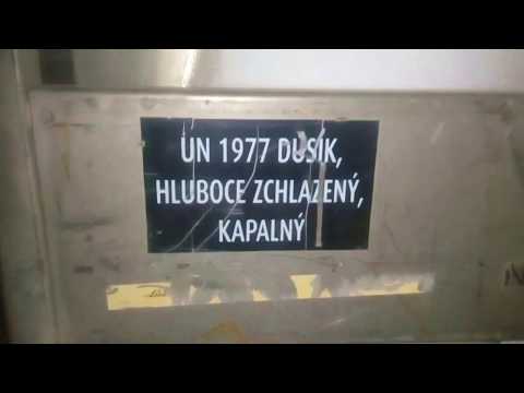 Krakovany, Liquid nitrogen UN 1977, Slovakia 2019