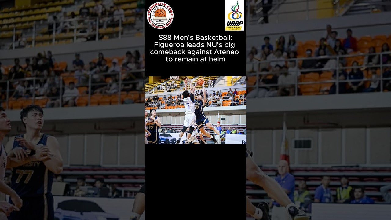 UAAP Men's Basketball: NU overpowers Ateneo despite Gelo Santiago's eviction