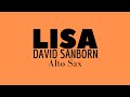 LISA [David Sanborn] ALTO SAX TRANSCRIPTION