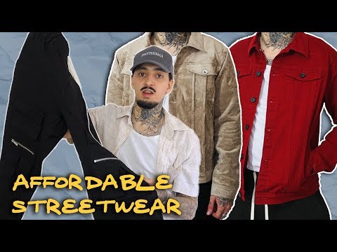 AFFORDABLE STREETWEAR HAUL | Manière De Voir TRY ON