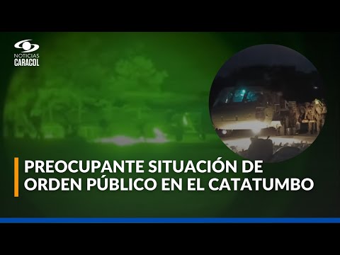 Crisis humanitaria en el Catatumbo se agrava por combates entre ELN y disidencias de las Farc