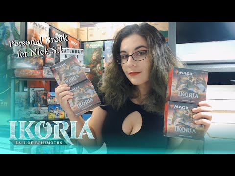 Can We Keep Up the Mythic Ratio?| IKORIA: LAIR OF BEHEMOTHS PRERELEASE KIT OPENING X4 FOR NICK S.