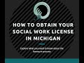 How to Obtain Your Social Work License in Michigan