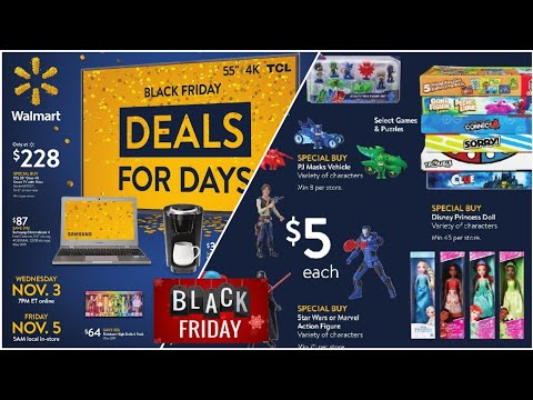 WALMART * BLACK FRIDAY FULL AD PREVIEW 2021