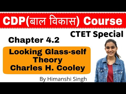 Looking Glass Self Theory [Hindi]  | CDP Chapter-4.2 | CTET, KVS, NVS, UGC-NET, DSSSB