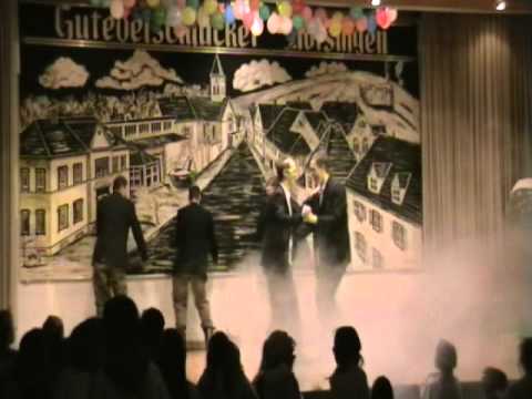 Männerballett Wild Boys Aufführung 2010