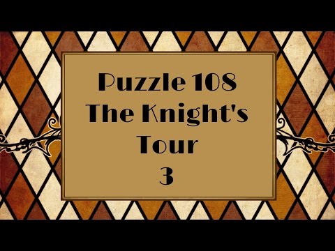 Professor Layton and the Diabolical Box/Pandora's Box - Puzzle 108: The Knight's Tour 3