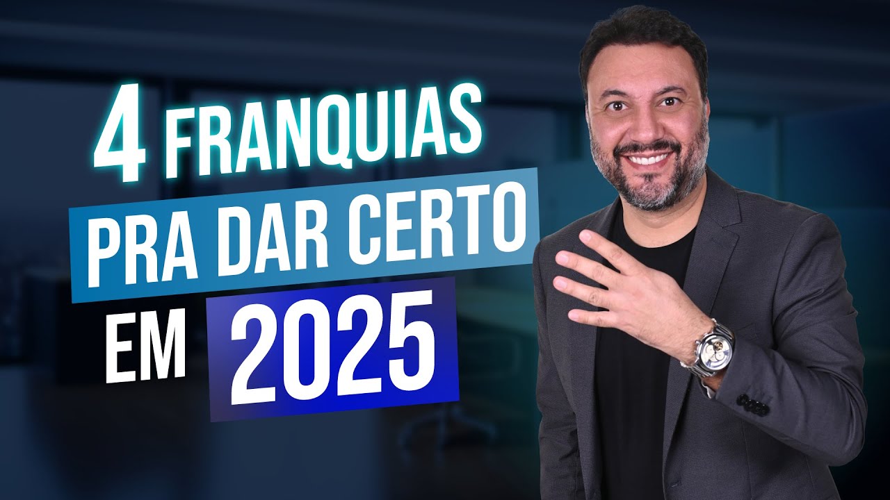 4 negócios LUCRATIVOS DE VERDADE para 2025 [ FRANQUIAS PARA ABRIR! 🚀 ]