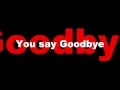 Elementary - Hello, Goodbye (Beatles) 