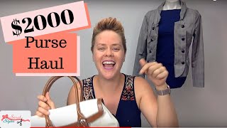 Thrift Store Finds Purse Haul to resell on PoshMark, eBay Seller strategies to know if they are real