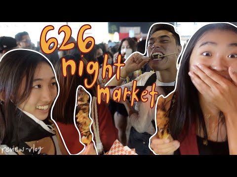 IS THE 626 NIGHT MARKET BUSTING RESPECTFULLY???