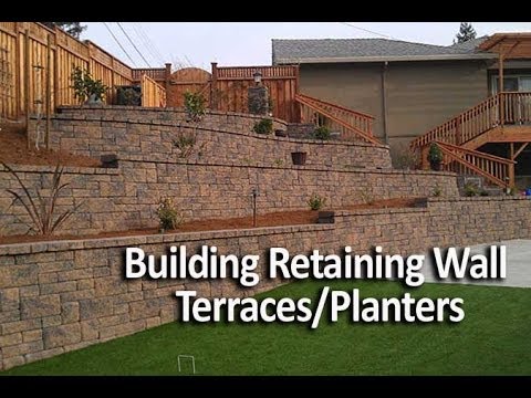 In-Wall Planters or Terraces