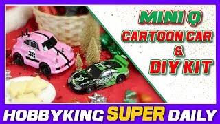 1/24 Mini Q Cartoon Car - Yellow