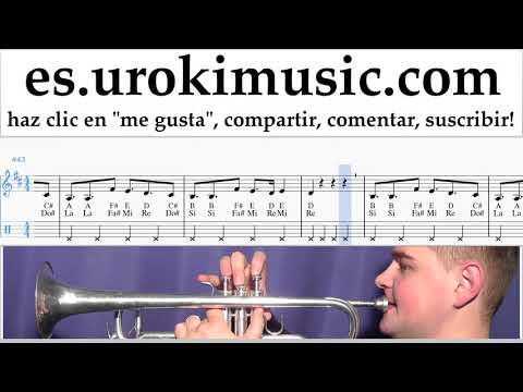 Como Tocar Trompeta Alesso - REMEDY Tablatura um-ih927