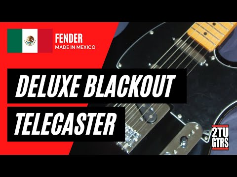 Fender Deluxe Blackout Telecaster image 7