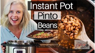 Instant Pot Pinto Beans | NO SOAKING necessary