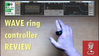 Video thumbnail for Review: WAVE ring gesture/motion controller by Genki Instruments by loopop