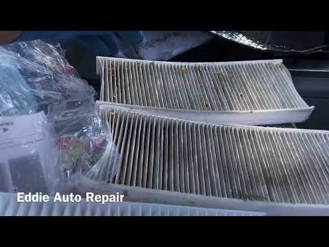 REEMPLAZO DE FILTRO DE AIRE DE LA CABINA Y FILTRO DE AIRE DE MOTOR NISSAN FRONTIER 2018