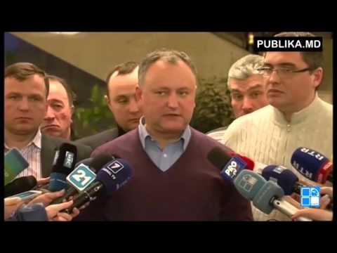 Declaratii  Igor Dodon