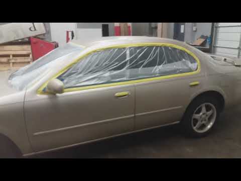 Dip your car by (Plastidip)(first time)1995 Nissan Maxima part 1