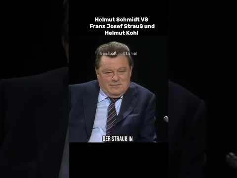 Helmut Schmidt VS Franz Josef Strauß und Helmut Kohl #politik #helmutschmidt #spd #wahlkampf #cdu