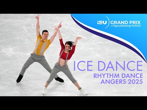 Ice Dance Rhythm Dance | Grand Prix De France 2025 | #GPFigure