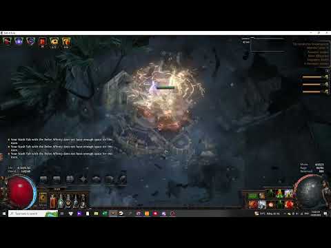 [Path of exile 3.22] Stacking Strength Static strike shockwave Slayer - Simulacrum 30/30 - 30 waves