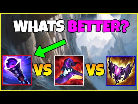 Void Staff vs Rabadon's Deathcap vs Shadowflame