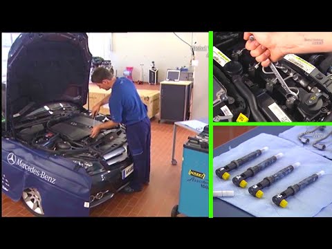 How to Remove and Install Injectors on Mercedes-Benz Engine OM 651 (Part 1) | W204