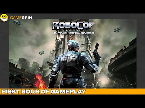 The first 1 hour and 13 minutes of RoboCop: Rogue City - Unfinished Business