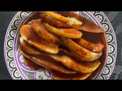 MELE E PERE COTTE AL MICROONDE LIGHT/MICROWAVED APPLE & PEAR/MANZANA Y PERA AL MICROONDAS DIETETICAS