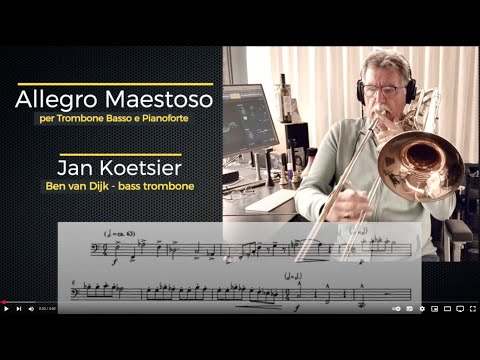 Ben van Dijk-bass trombone Koetsier Allegro Maestoso