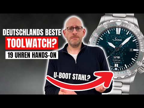 SINN 2025 | Deutschlands BESTE Toolwatch? (19 Uhren Hands-On)